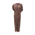 Rick Owens Rick Owens Beige Viscose Casual Dress