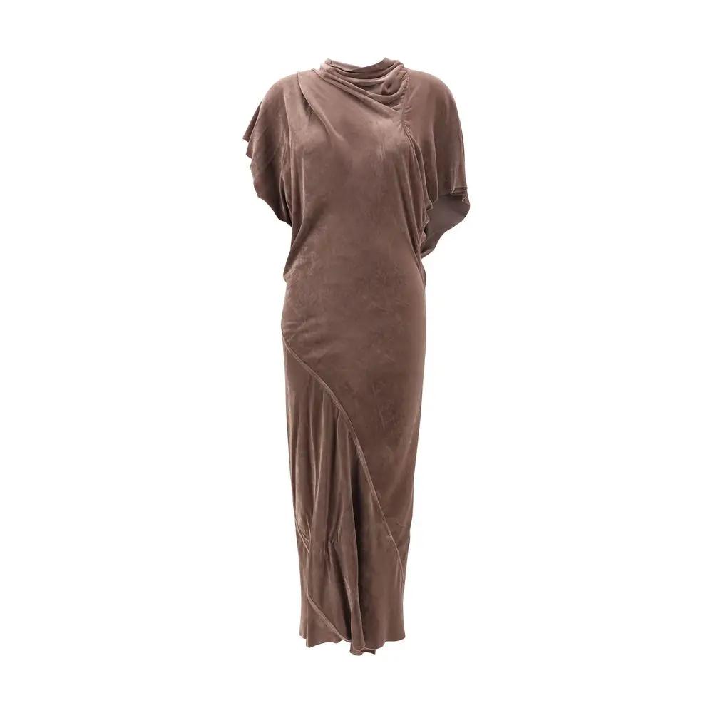 Rick Owens Rick Owens Beige Viscose Casual Dress