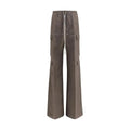 Rick Owens Rick Owens Gray Ramie Cargo Pants