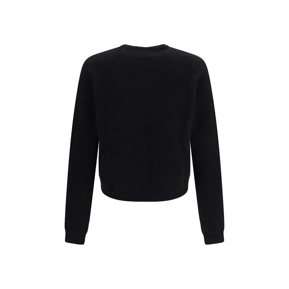 Rick Owens Rick Owens Black Alpaca Vicugna Pacos Sweatshirt