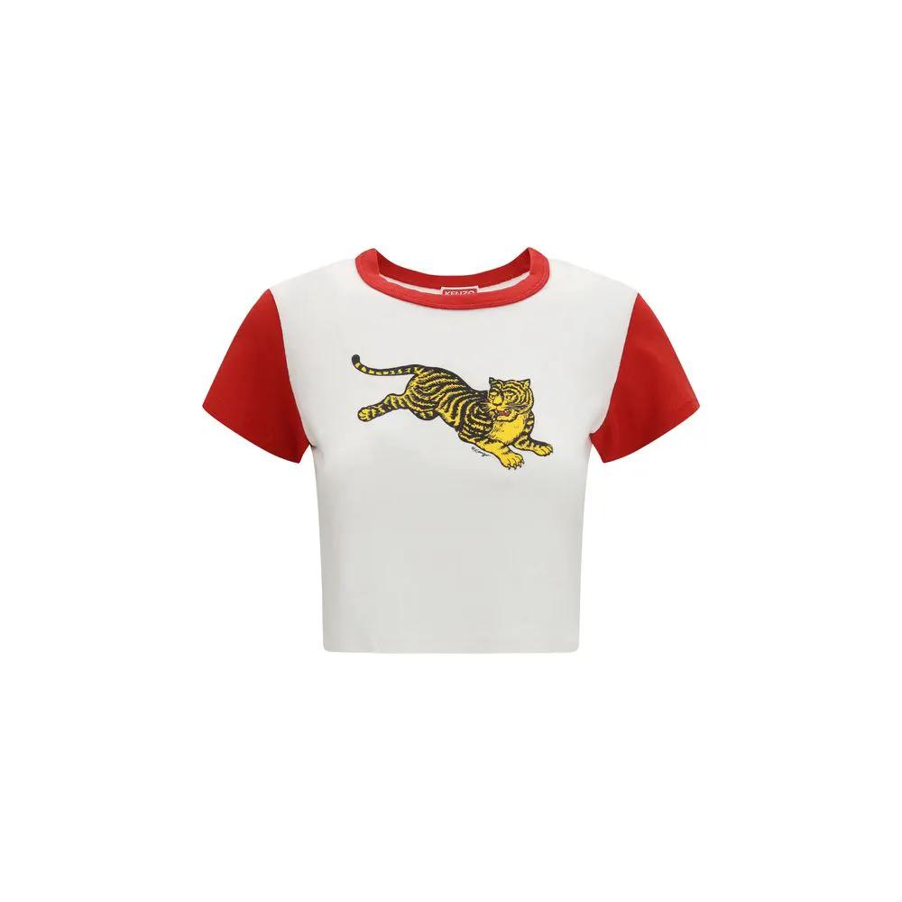Kenzo White Cotton Sportswear