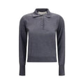 Golden Goose Gray Wool Oves Aries Shirt