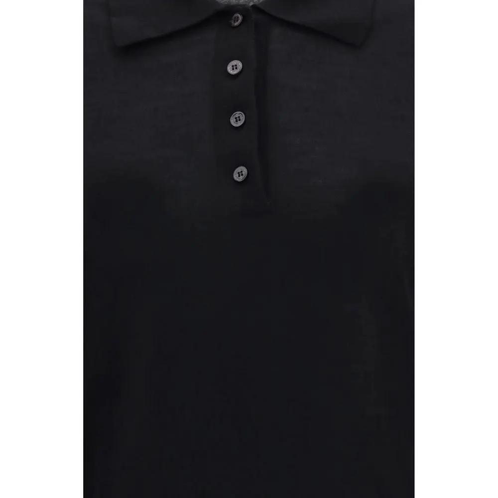 Golden Goose Black Wool Oves Aries Shirt