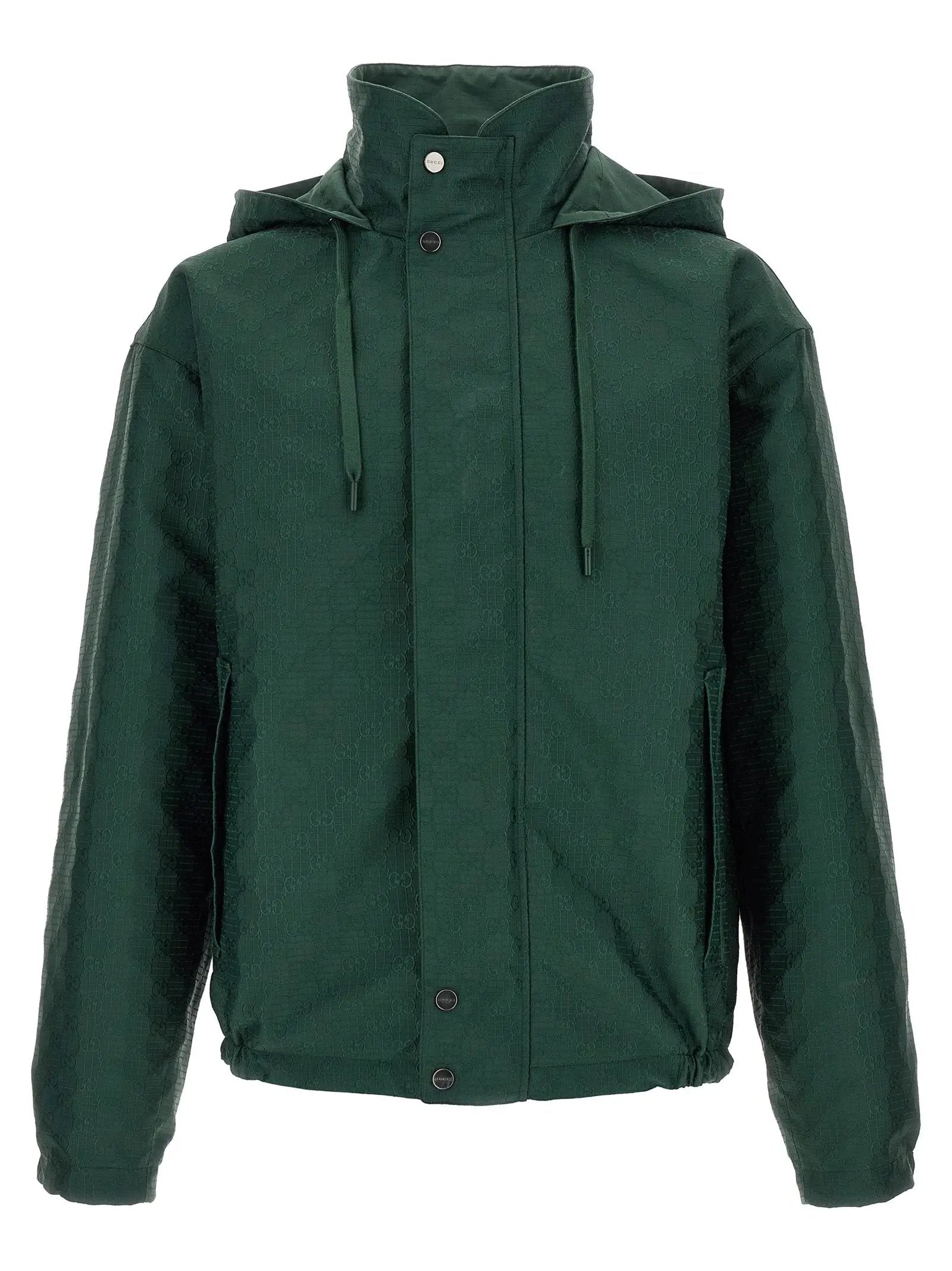 Gucci Bicolor Cotton Shell Jacket