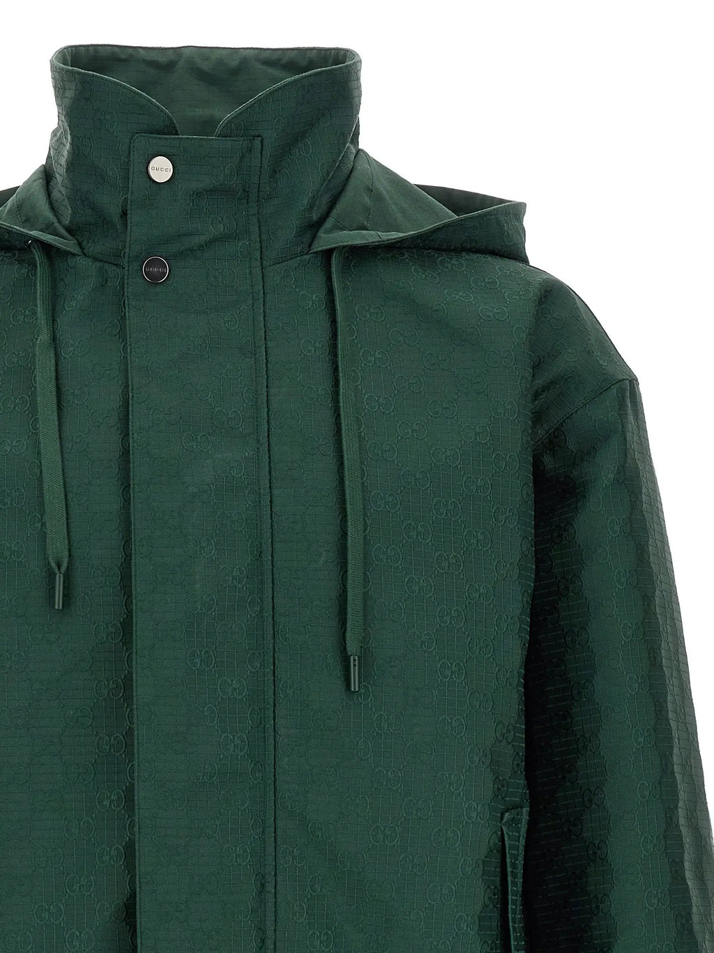 Gucci Bicolor Cotton Shell Jacket