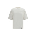 Palm Angels White Cotton T-Shirt