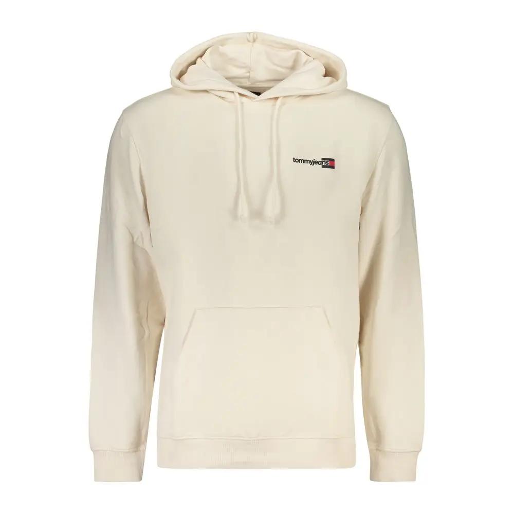 Tommy Hilfiger White Cotton Menswear Hoodie