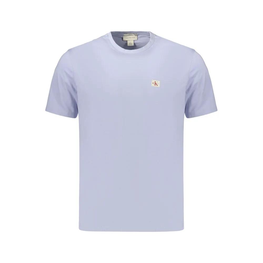 Calvin Klein Azzurro Cotton Mens T-Shirt