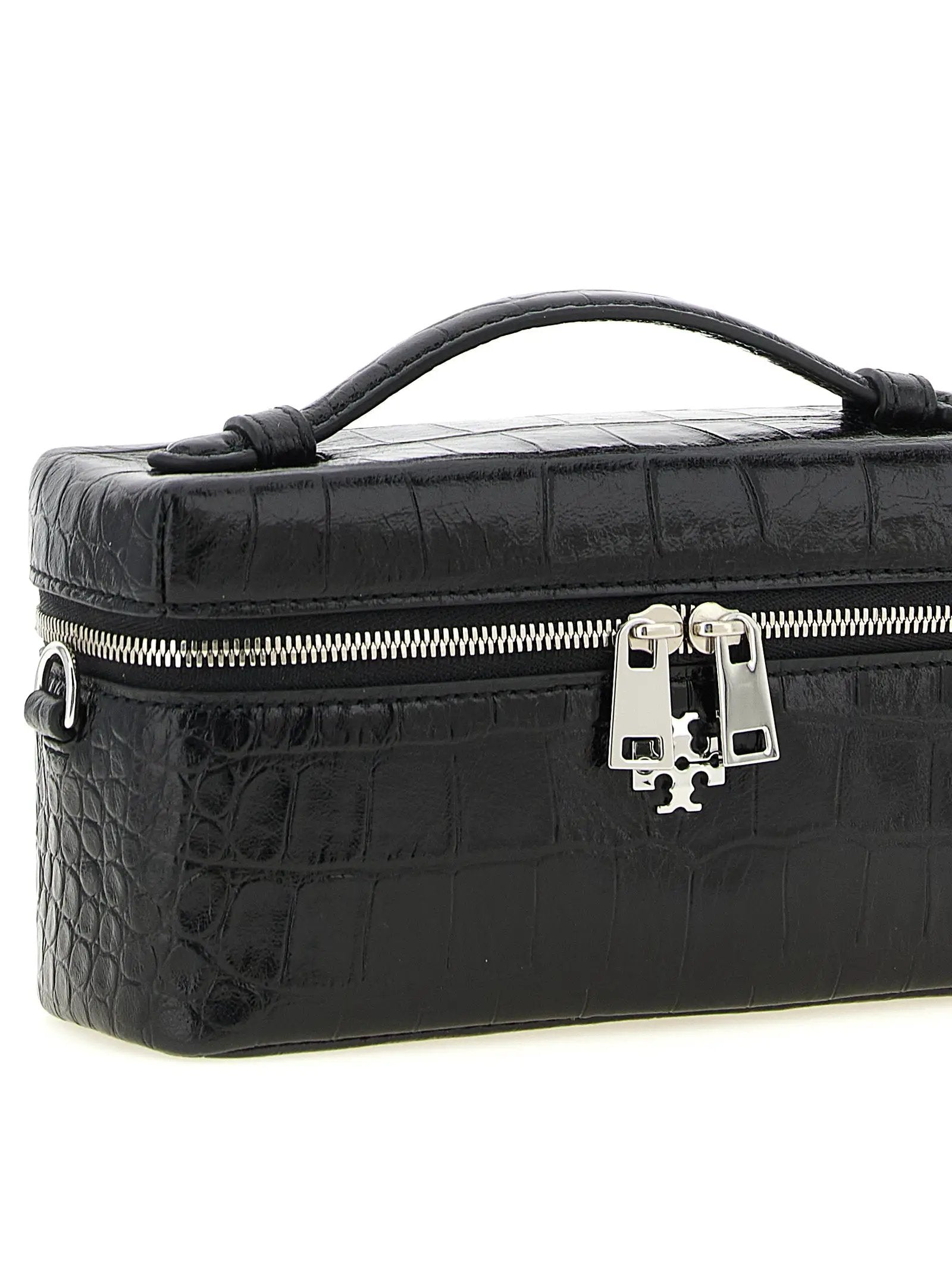 Tory Burch Black Lamb Leather Crossbody Bag