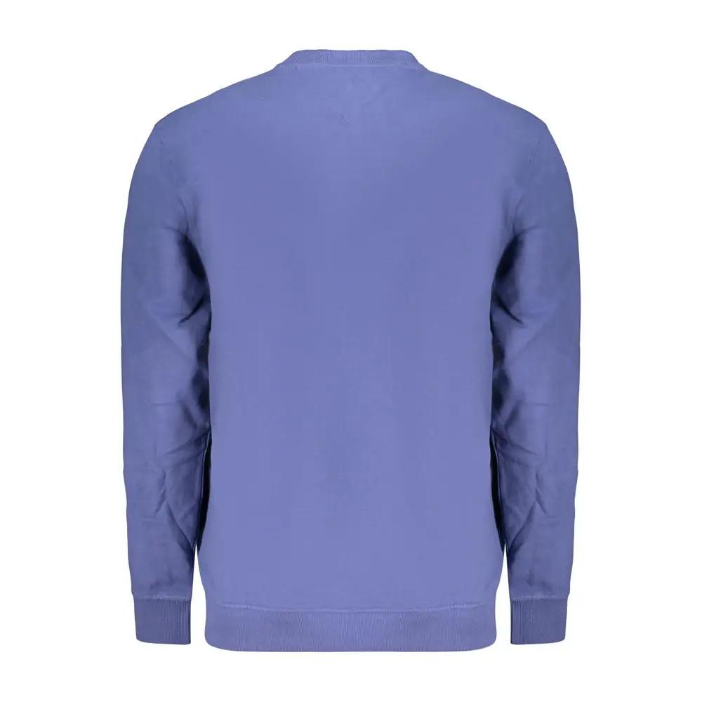 Tommy Hilfiger Blue Cotton Men's Sweatshirt
