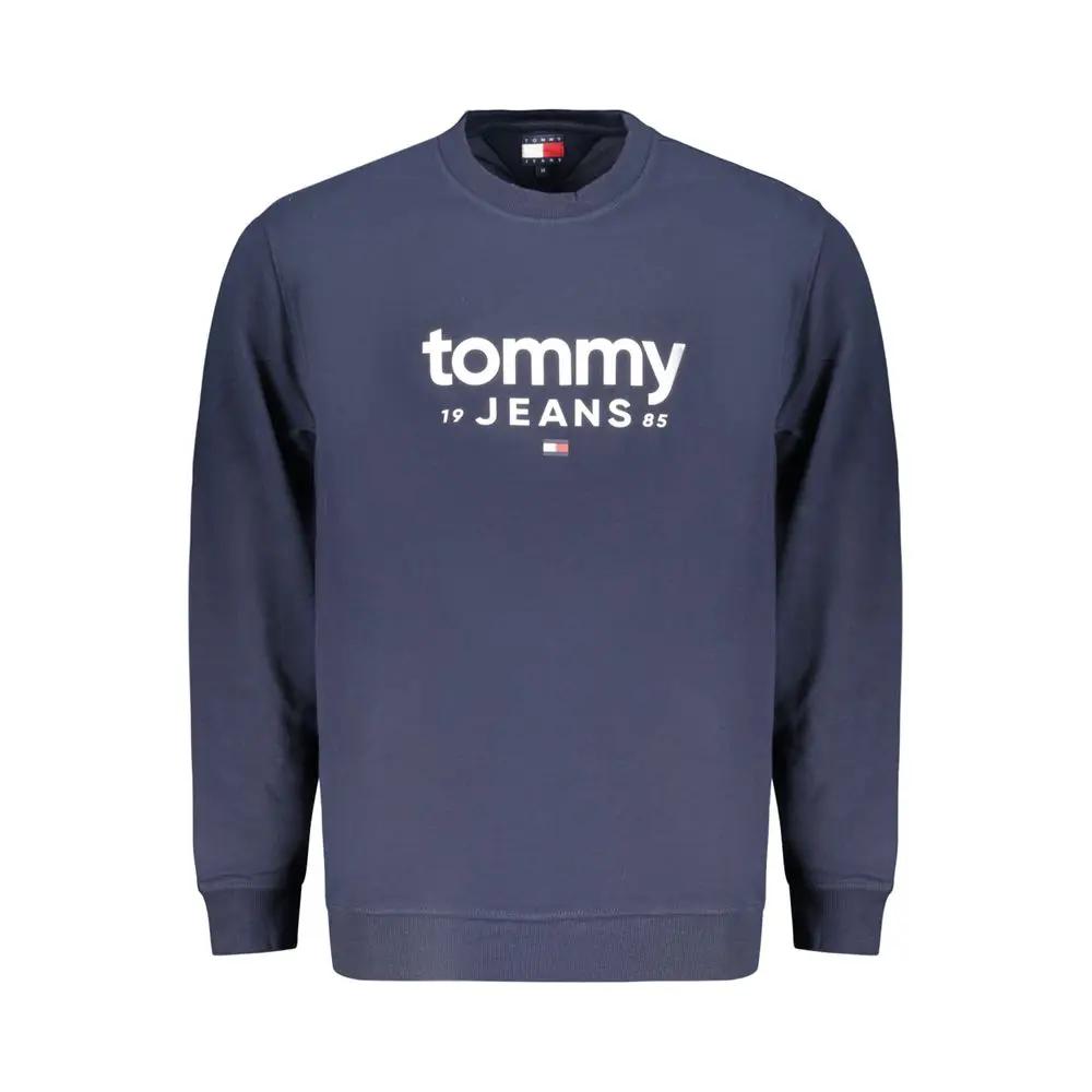 Tommy Hilfiger Blue Cotton Men's Sweatshirt