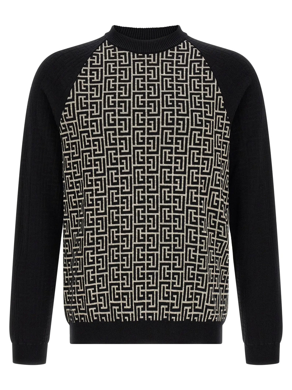 Balmain Bicolor Cotton Cardigan