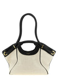 Balmain Bicolor Cotton Tote Bag
