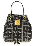 Balmain Bicolor Polyester Handbag
