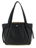 Tory Burch Black Cowhide Tote Bag