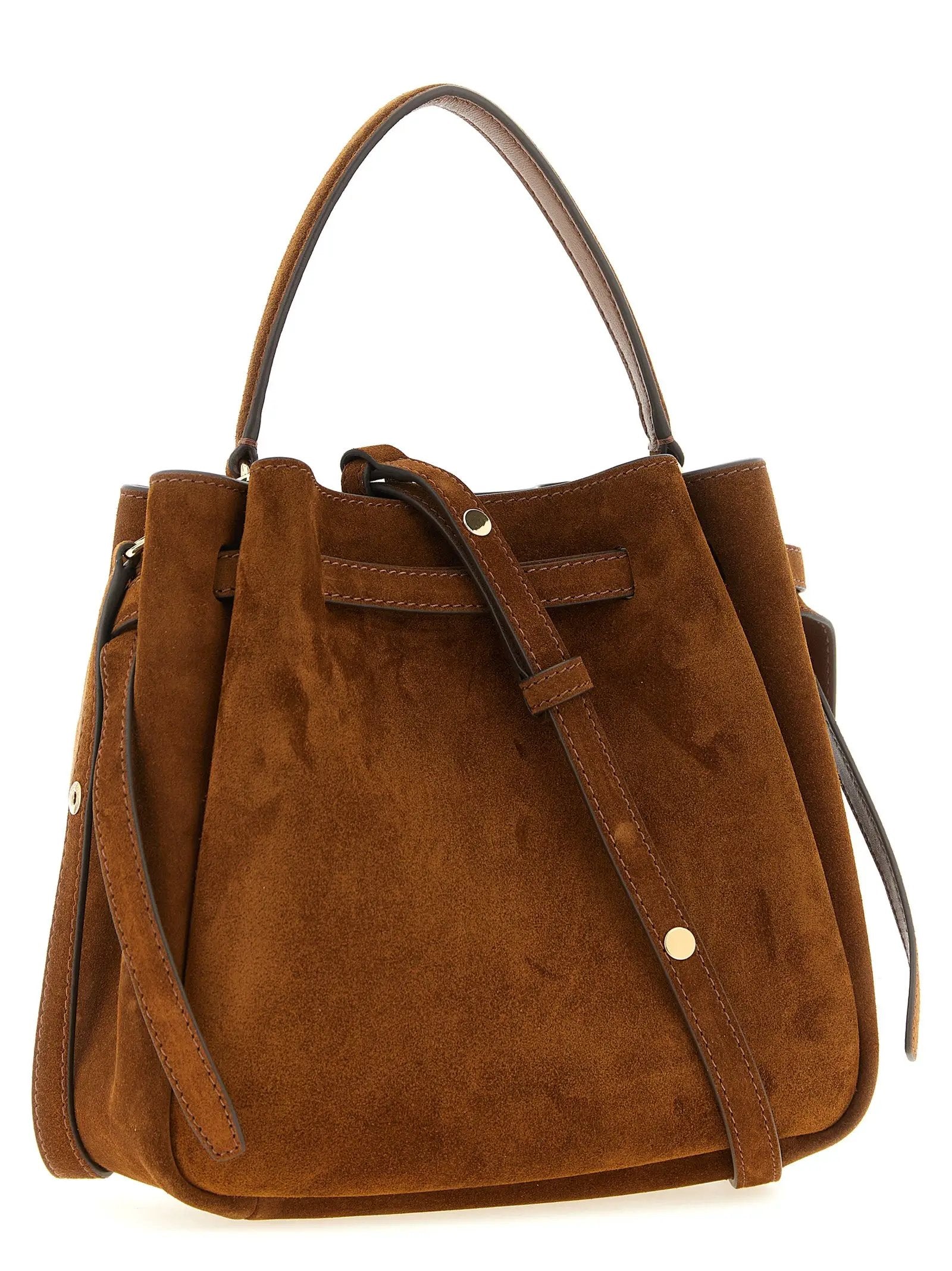Tory Burch Brown Bovine Leather Crossbody Bag