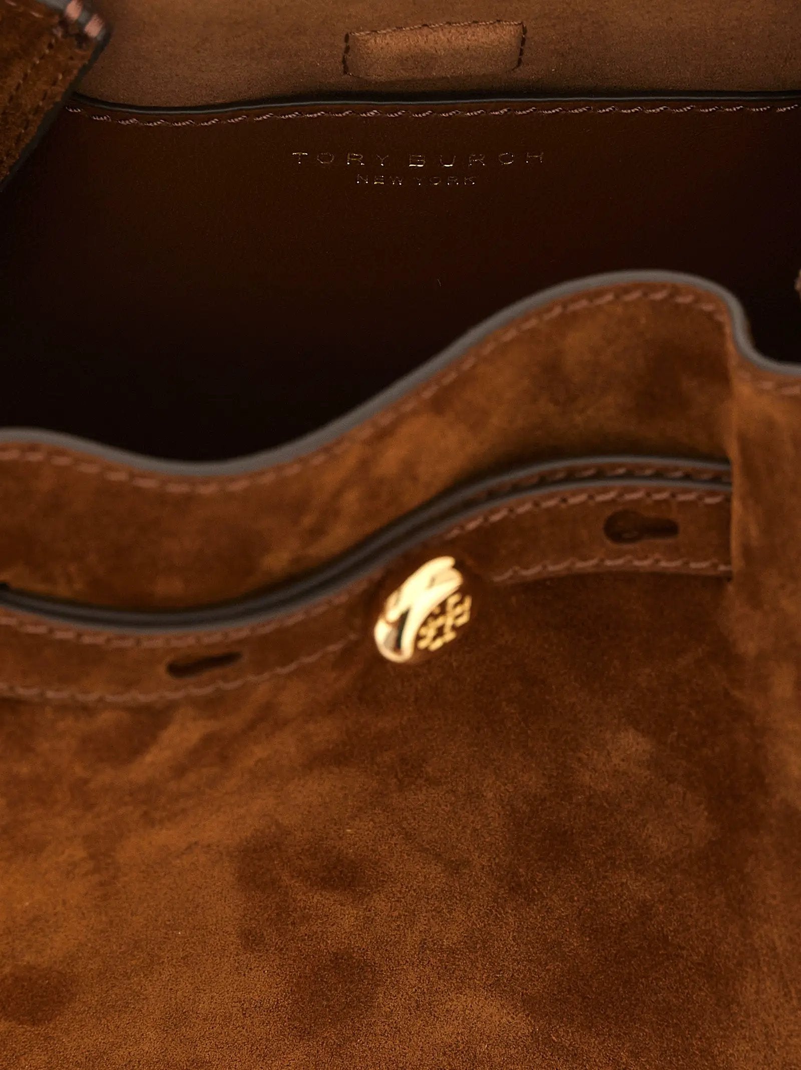 Tory Burch Brown Bovine Leather Crossbody Bag