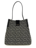 Balmain Bicolor Cotton Shoulder Bag