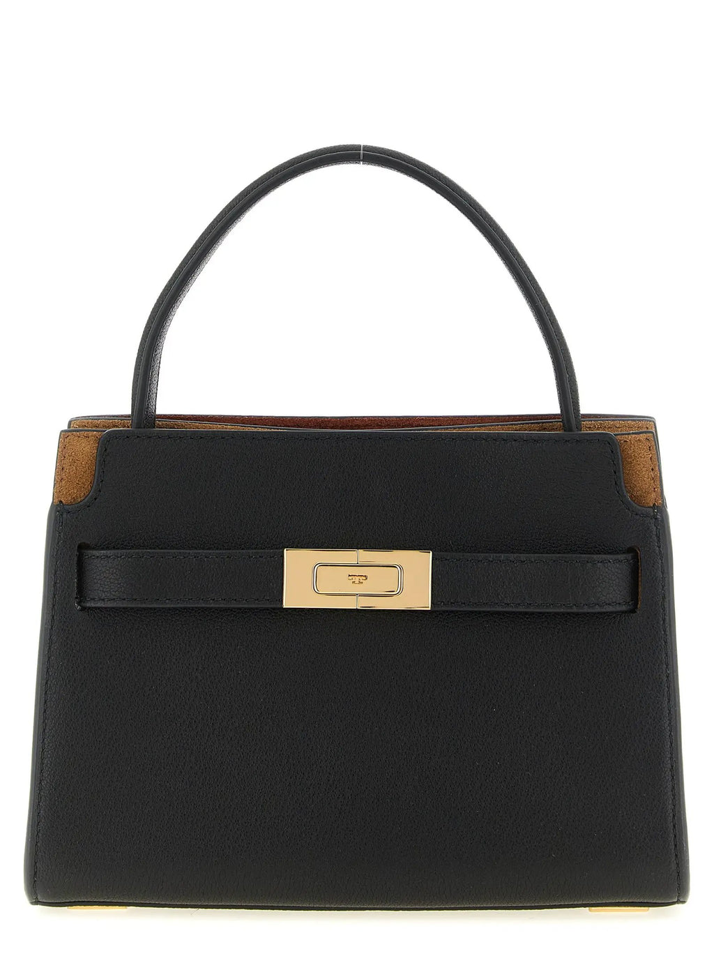 Tory Burch Black Lambskin Crossbody Bag