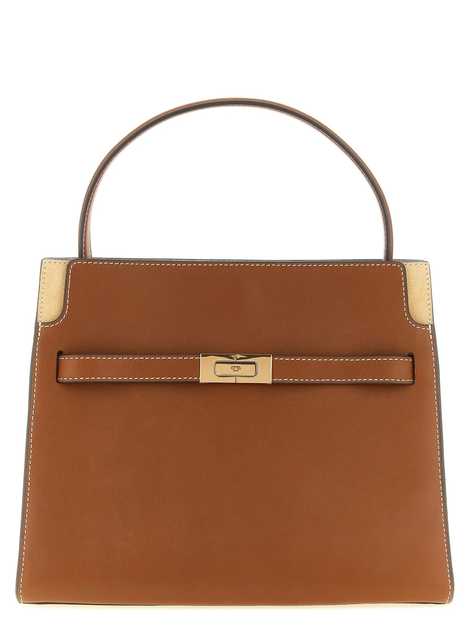 Tory Burch Brown Cowhide Crossbody Bag