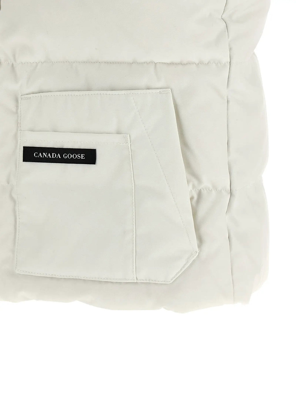 Canada Goose White Polyester Sleeveless Jacket
