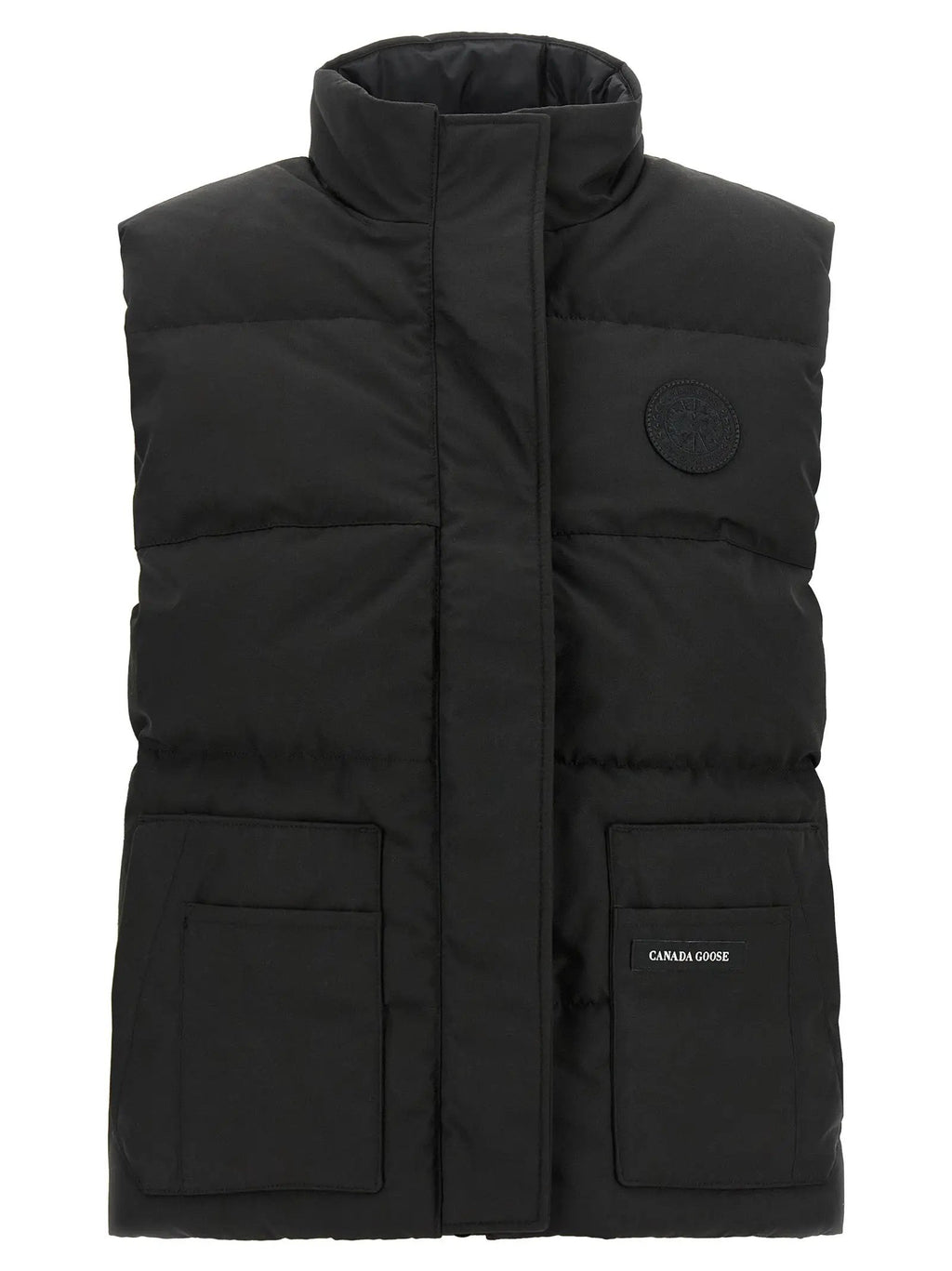 Canada Goose Black Polyester Sleeveless Jacket