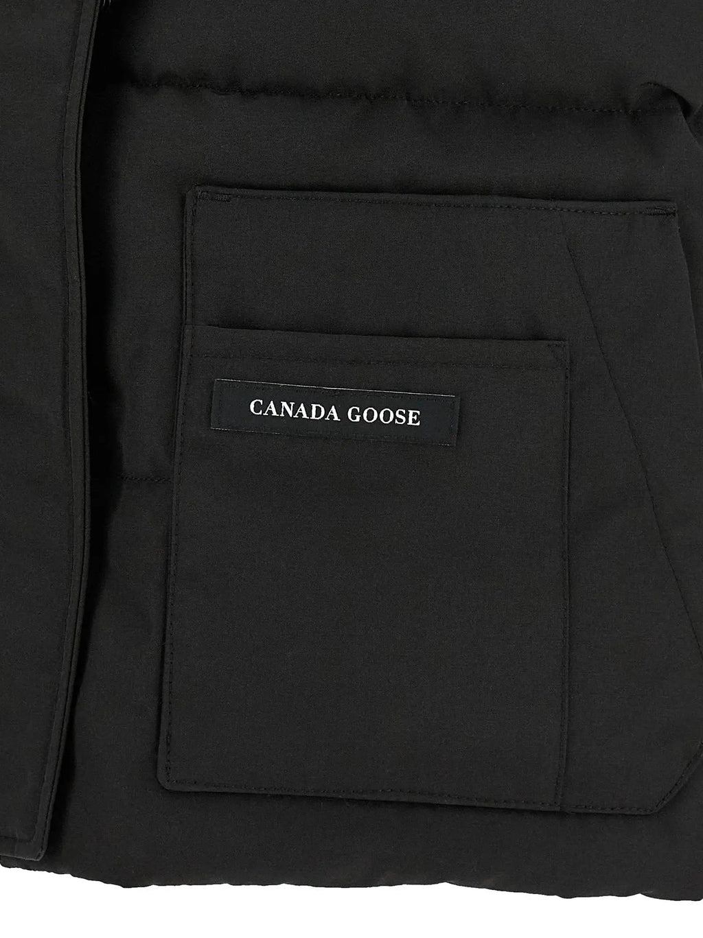 Canada Goose Black Polyester Sleeveless Jacket