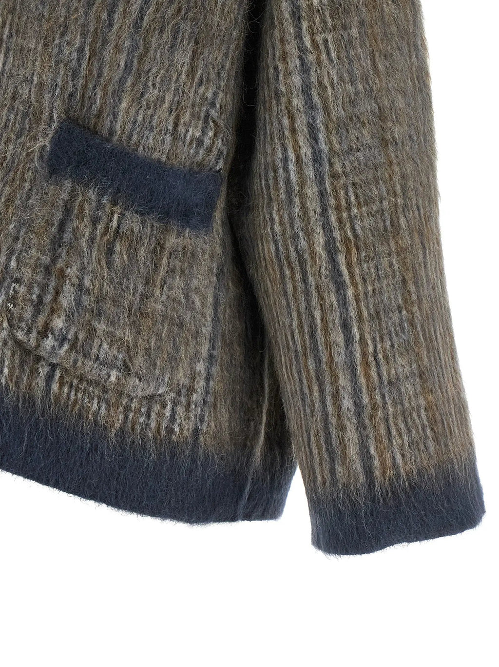 Brunello Cucinelli Gray Wool Cardigan