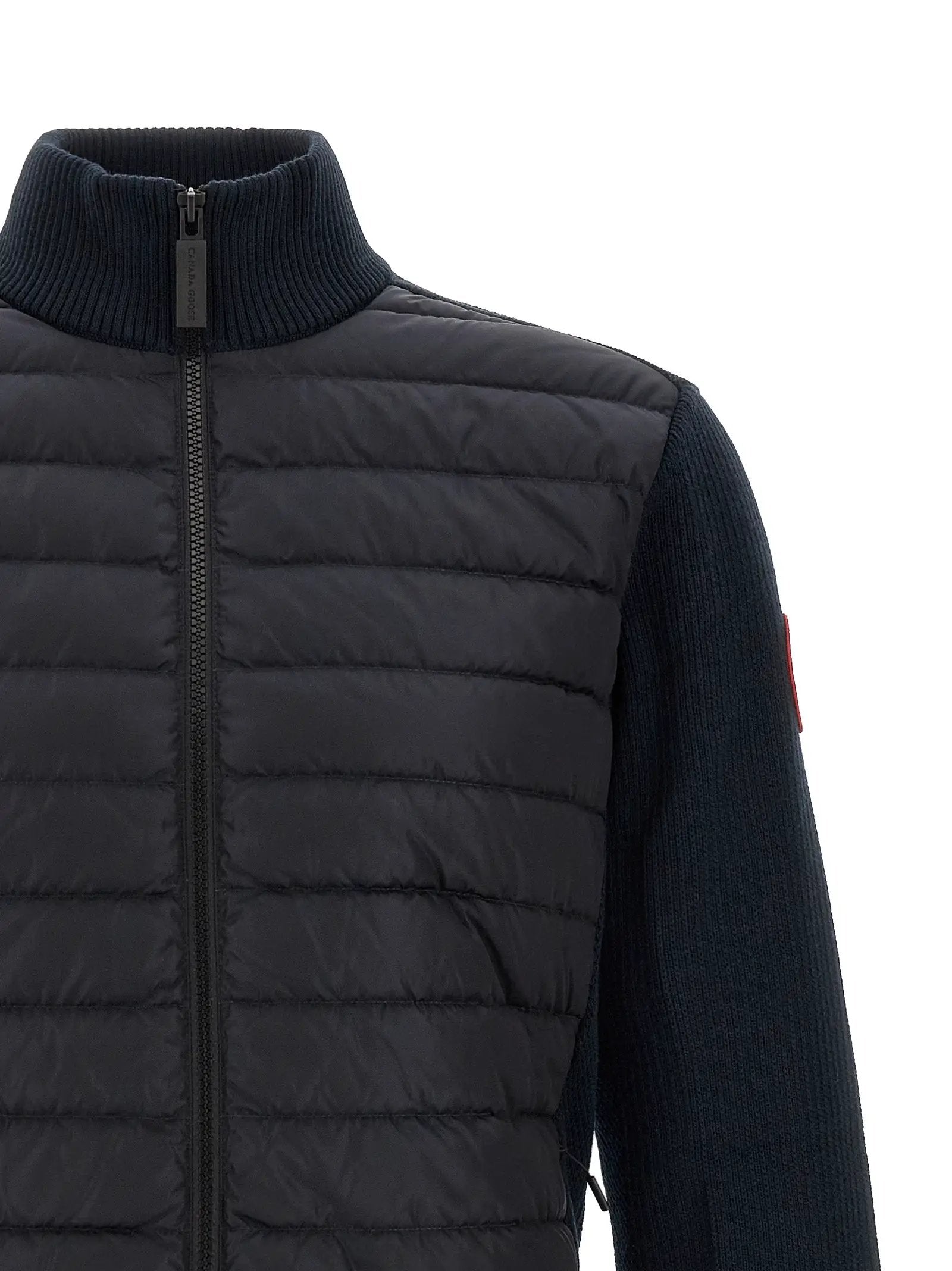 Canada Goose Black Wool Full-Length Jacket