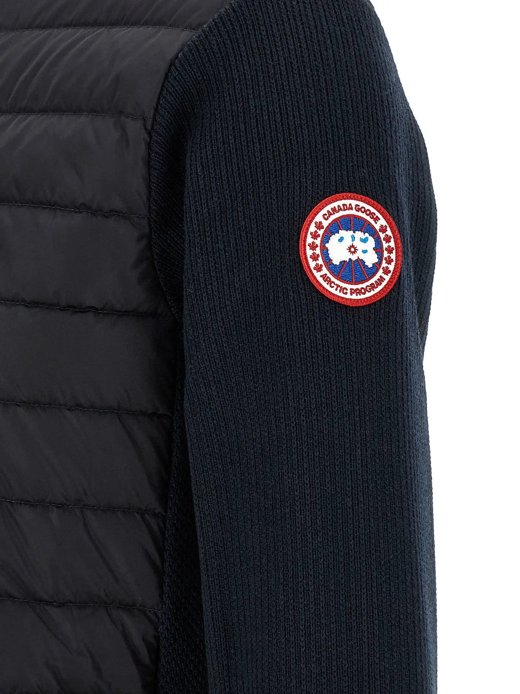 Canada Goose Black Wool Full-Length Jacket