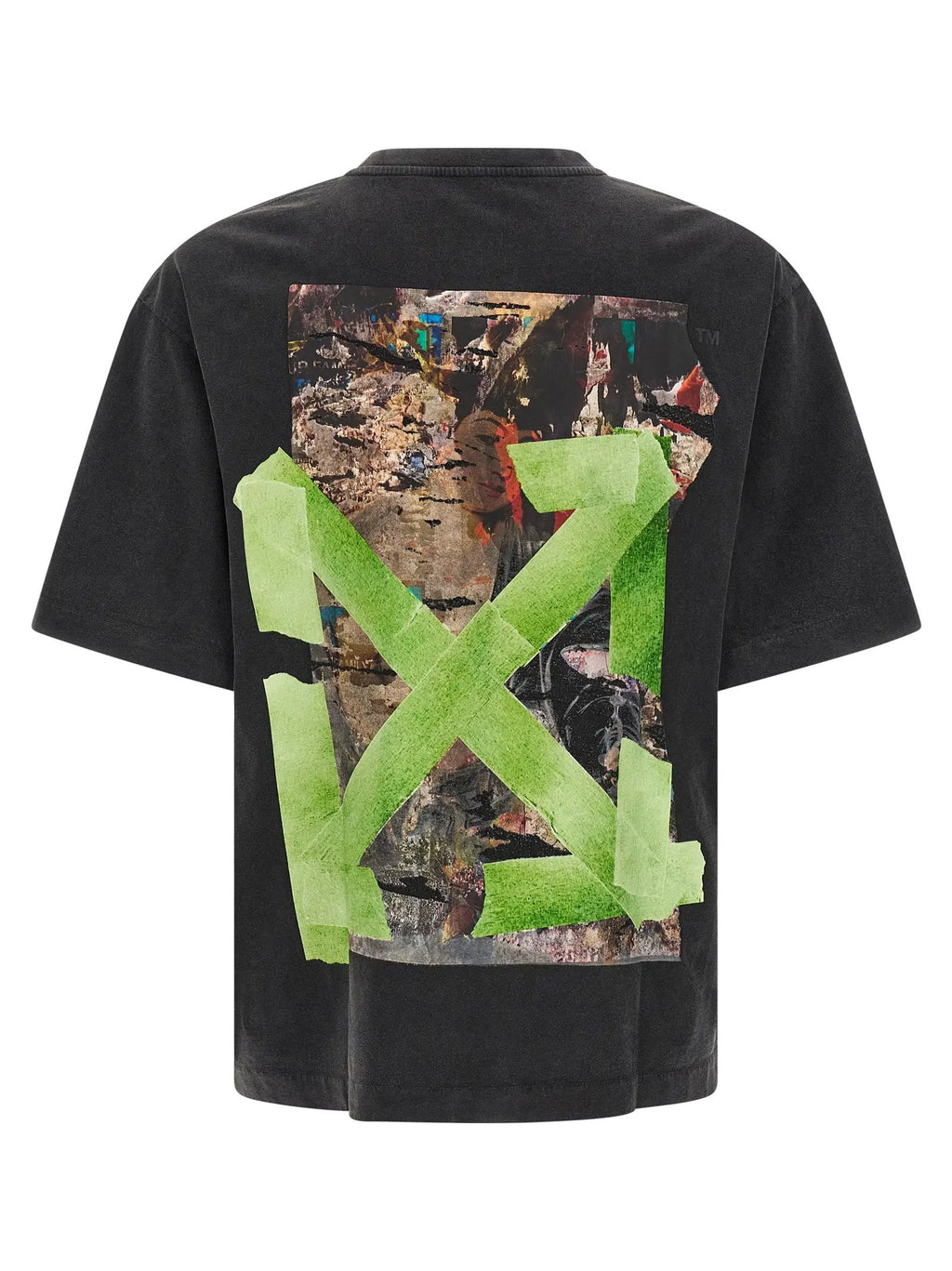 T-shirt Off-White en coton noir
