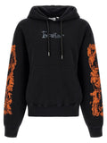 Off-White Black Cotton Sweatshirt
