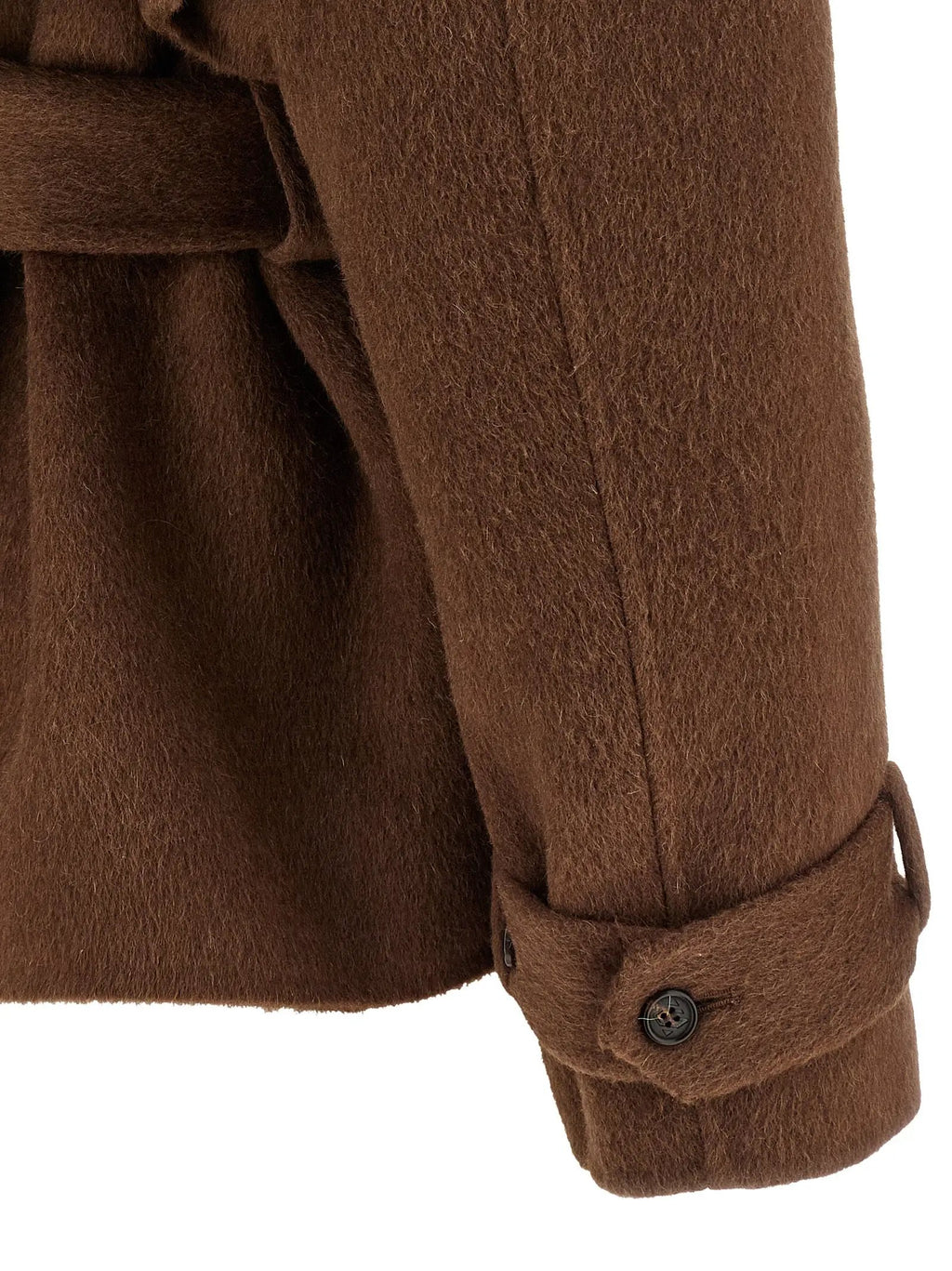 Giuseppe Di Morabito Giuseppe Di Morabito Brown Wool Coat