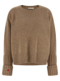 Tory Burch Beige Wool Cardigan
