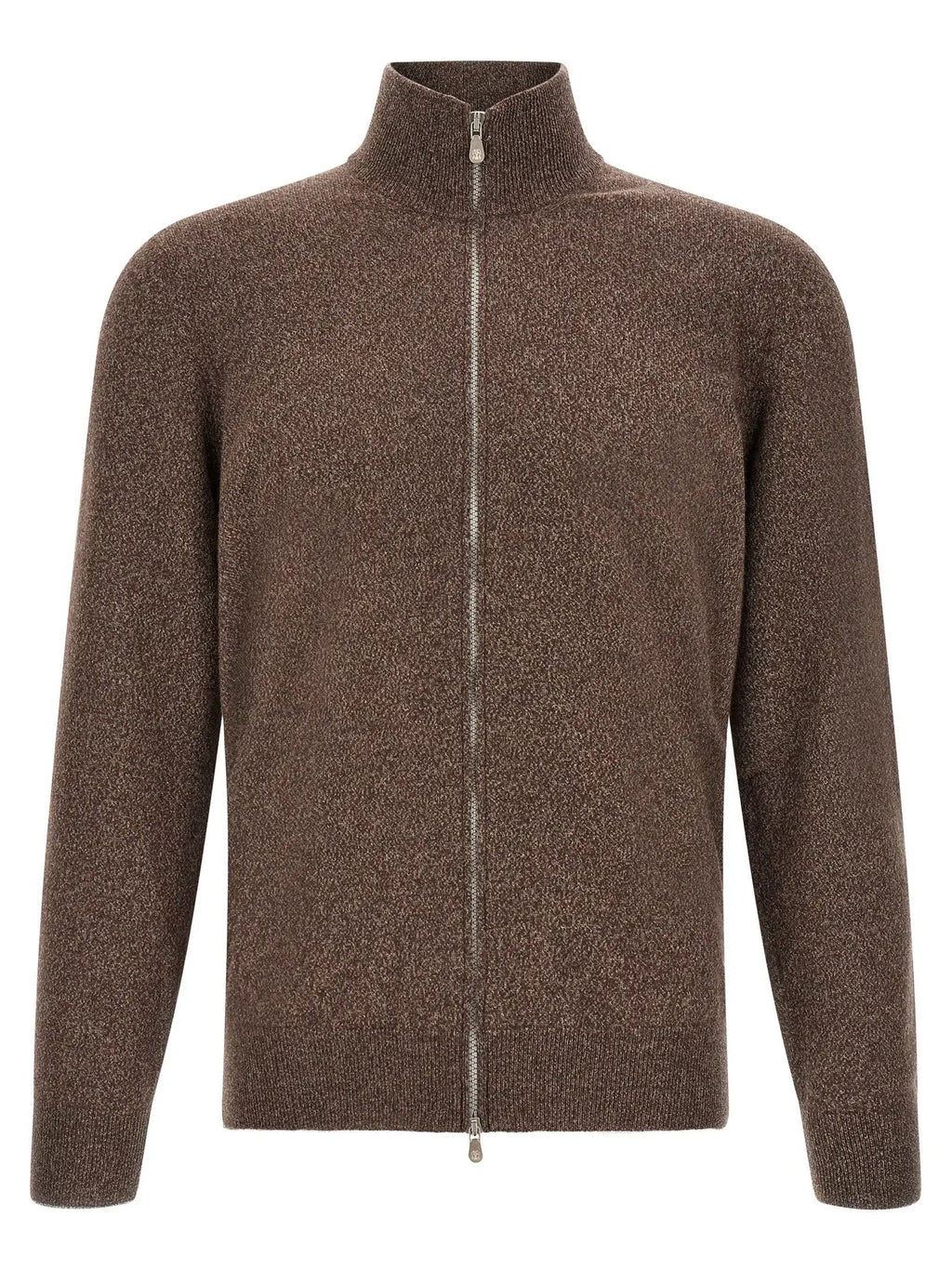 Brunello Cucinelli Brown Cashmere Cardigan
