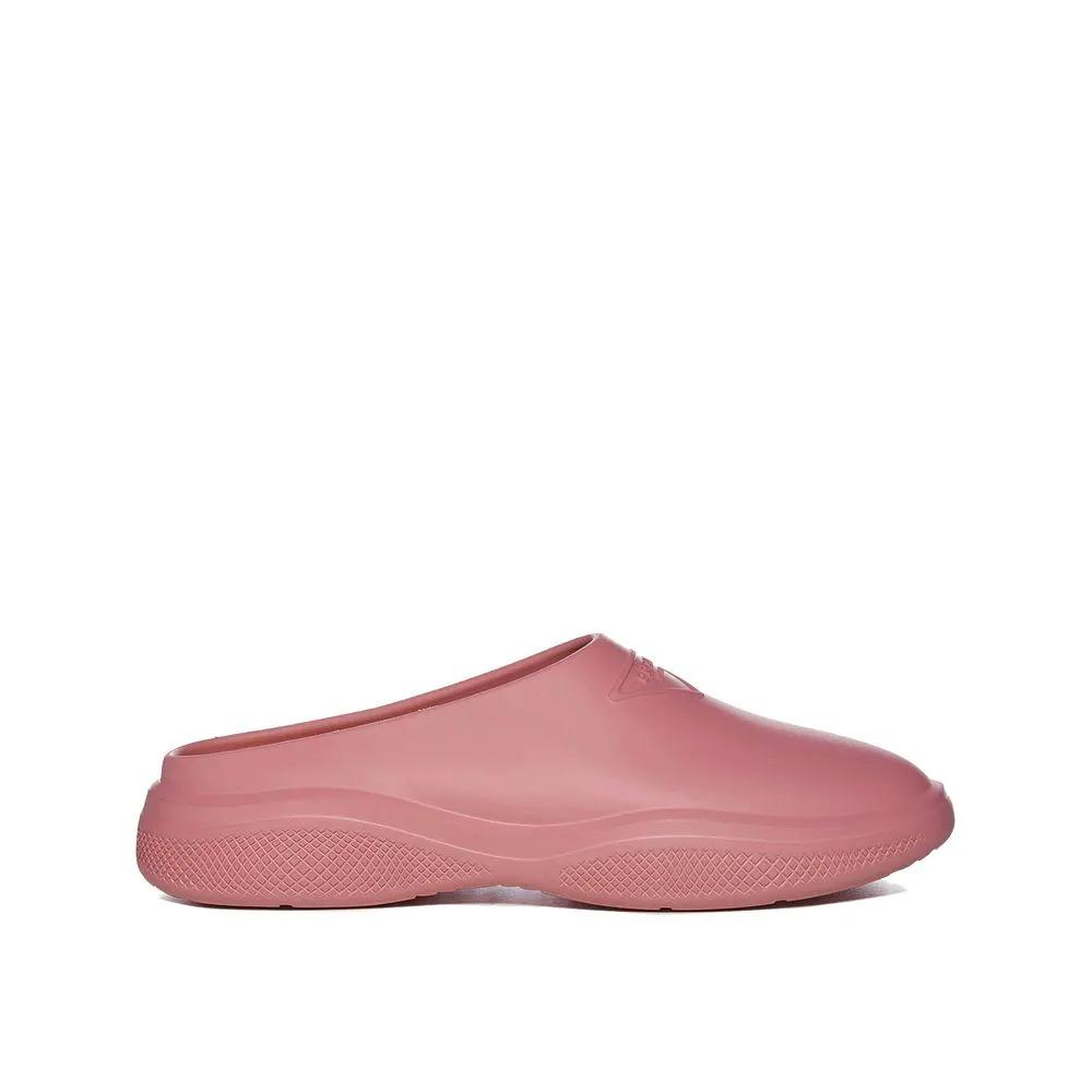 Prada Multicolor Rubber Mules