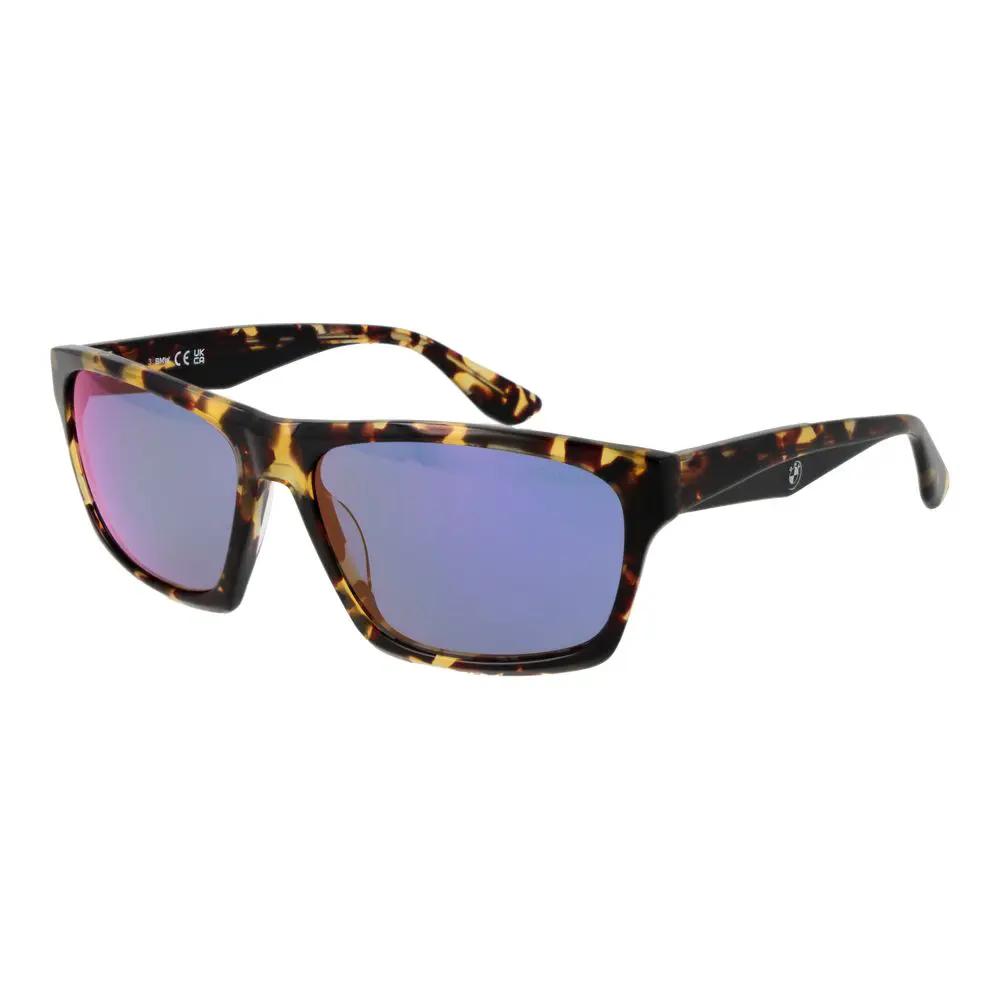 Lunettes de soleil BMW en acétate marron
