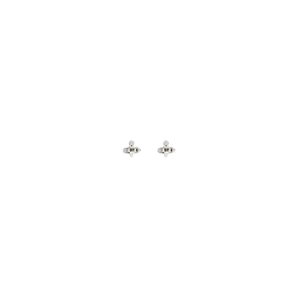 Vivienne Westwood Silver Metal Earrings