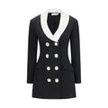 Self-Portrait Black Wool Oves Aries Blazer