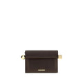 Jacquemus Brown Lamb Ovis Aries Aries Clutch Bag