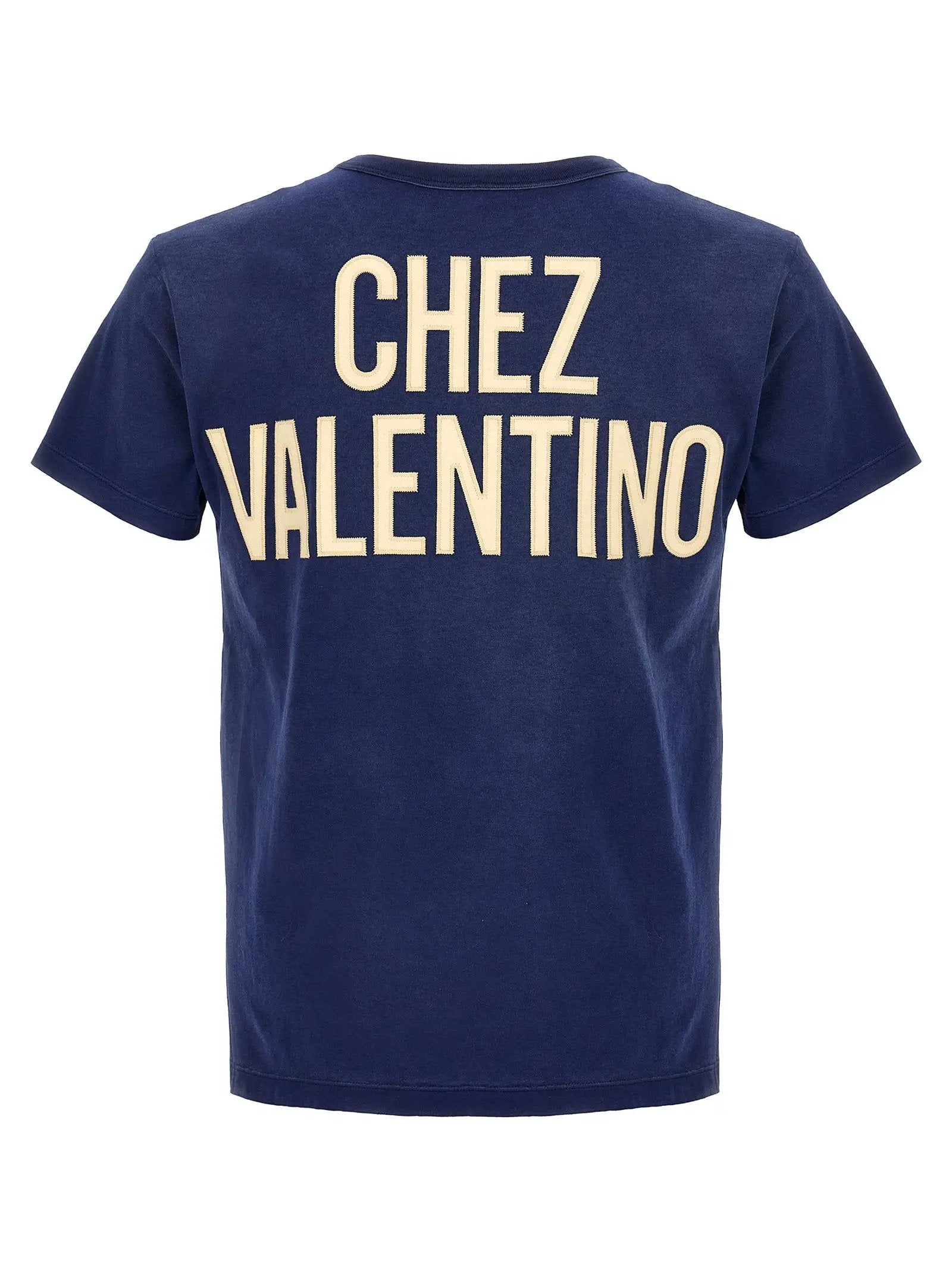 Valentino Garavani Blue Cotton Sportswear