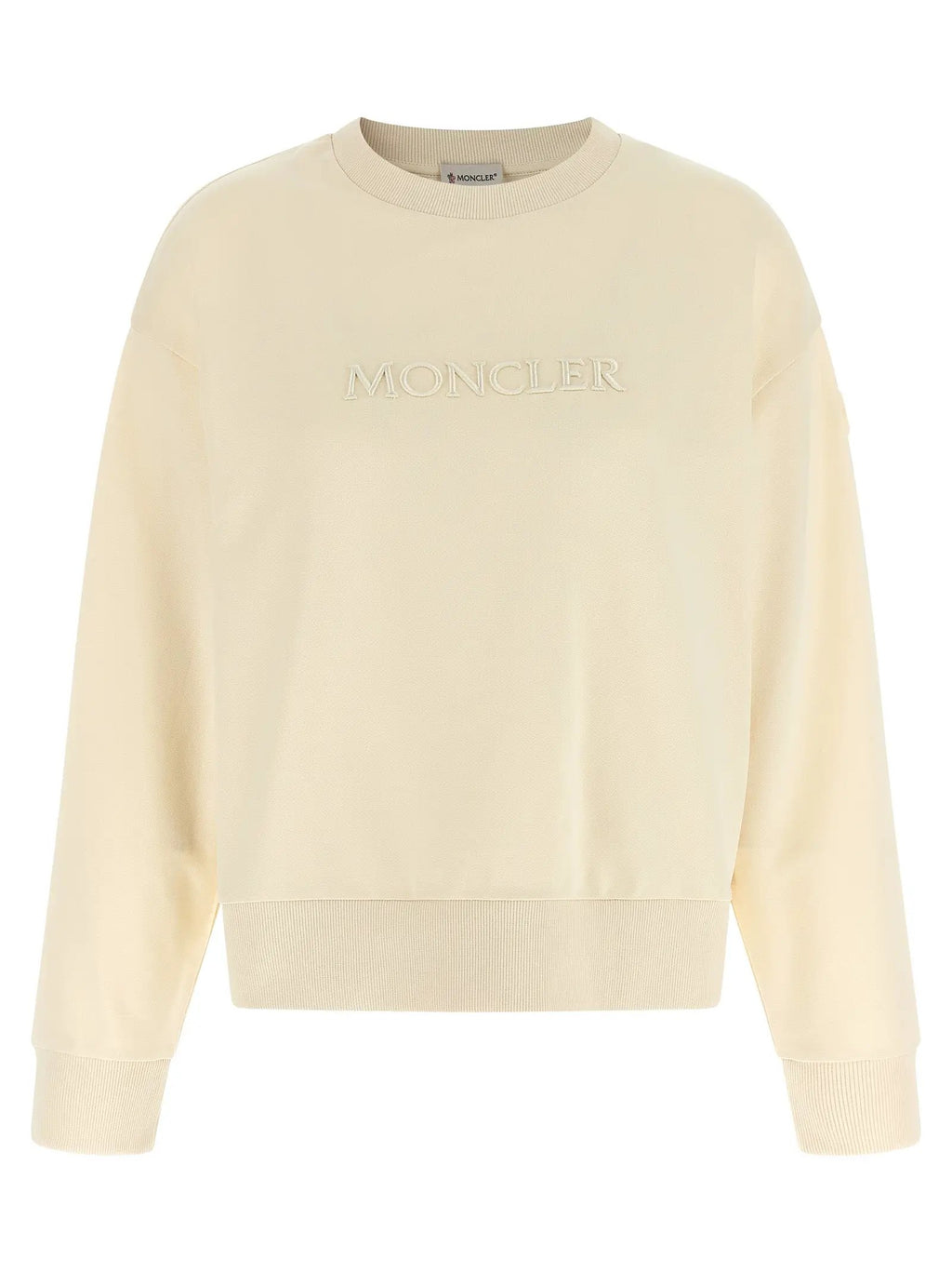 Moncler Beige Cotton Sweatshirt