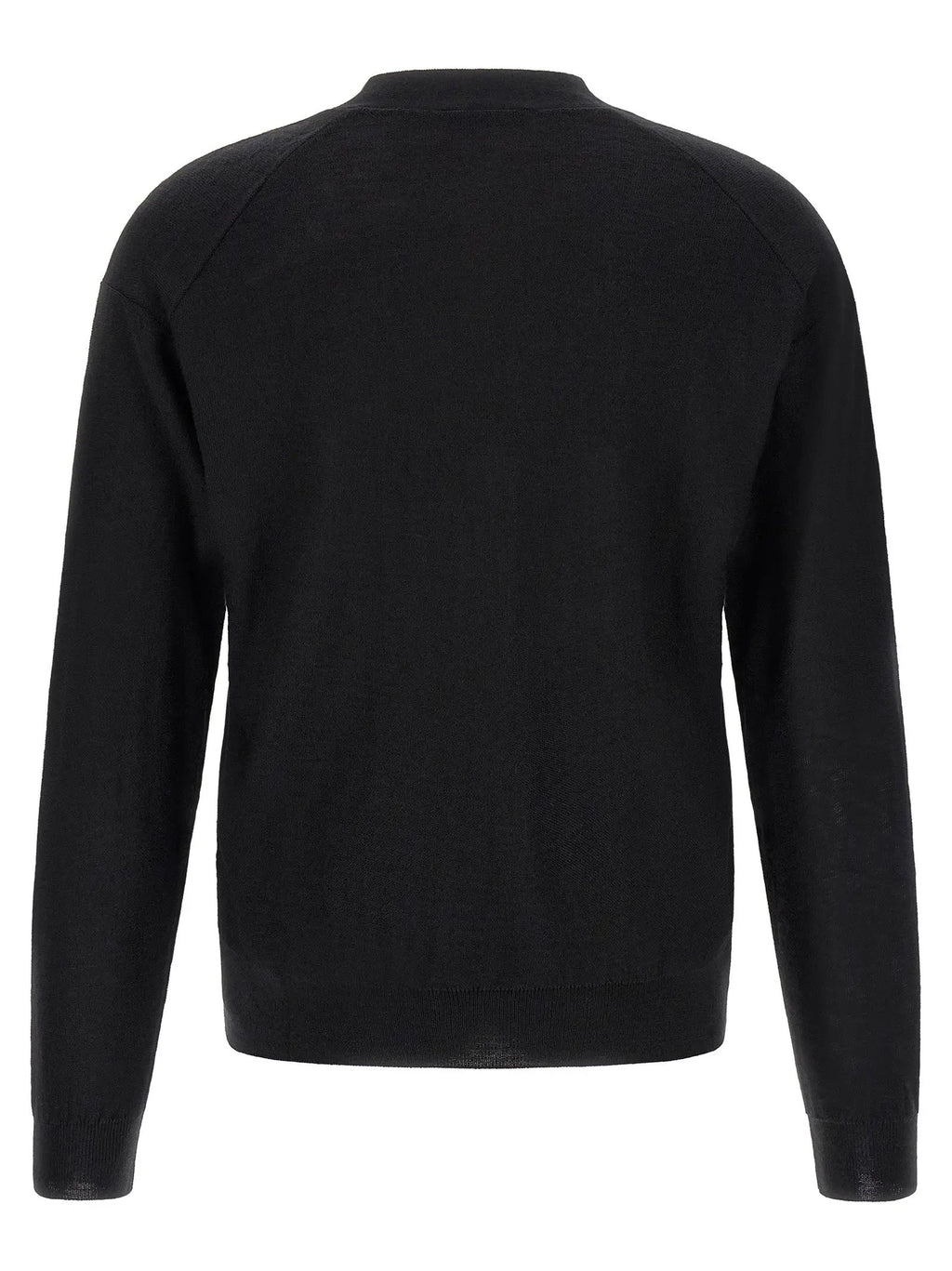 Lemaire Black Wool Cardigan