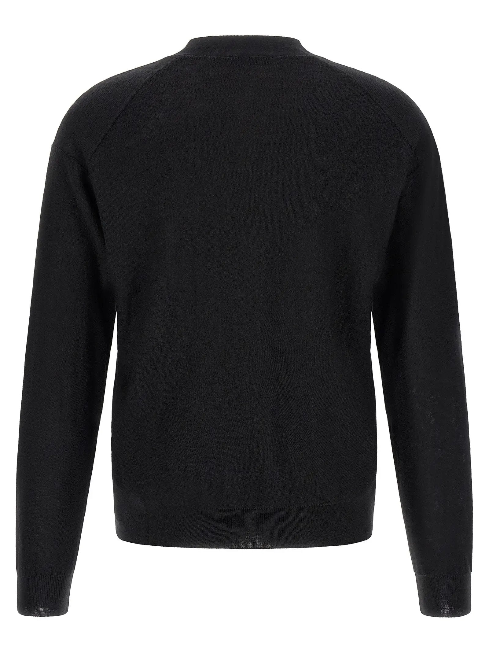 Lemaire Black Wool Cardigan