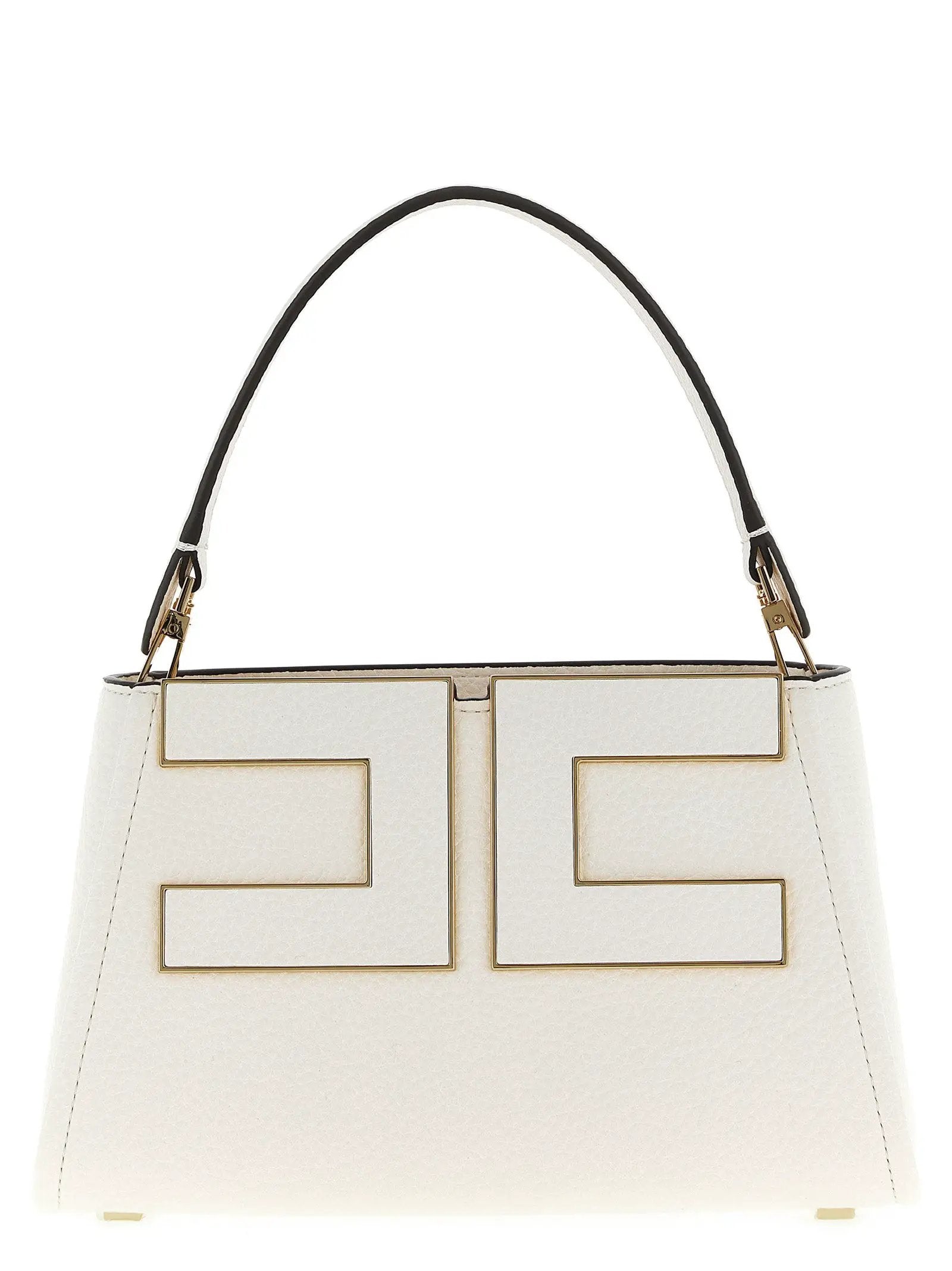 Elisabetta Franchi White Polyester Handbag