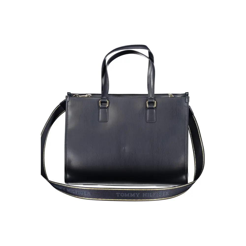 Tommy Hilfiger Blue Polyurethane Women's Bag