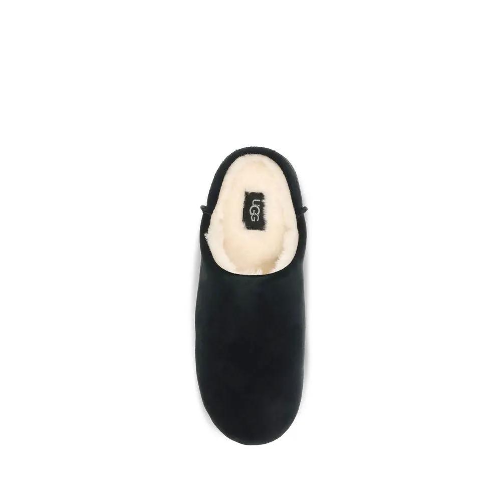 UGG UGG Black Leather Mules