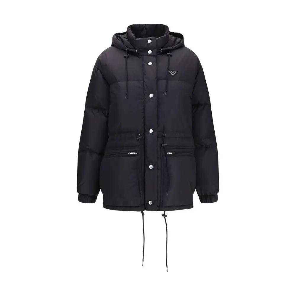 Prada Black Goose Down Parka