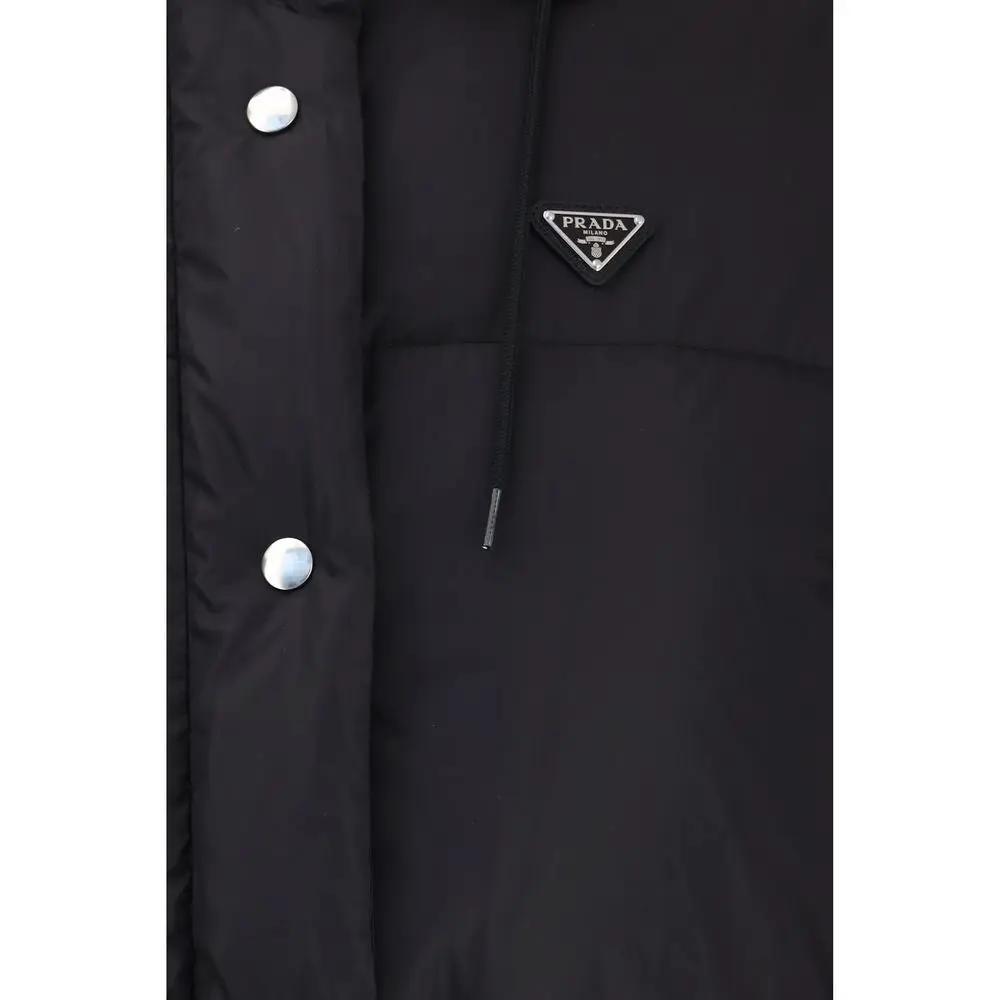 Prada Black Goose Down Parka