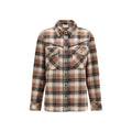 P.A.R.O.S.H. Brown Cotton Pattern Shirt
